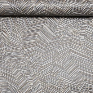 Brown Wave Wallpaper Retro Textured Slightly Imperfect Bedroom Feature Wall