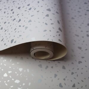 Grey Metallic Silver Wallpaper