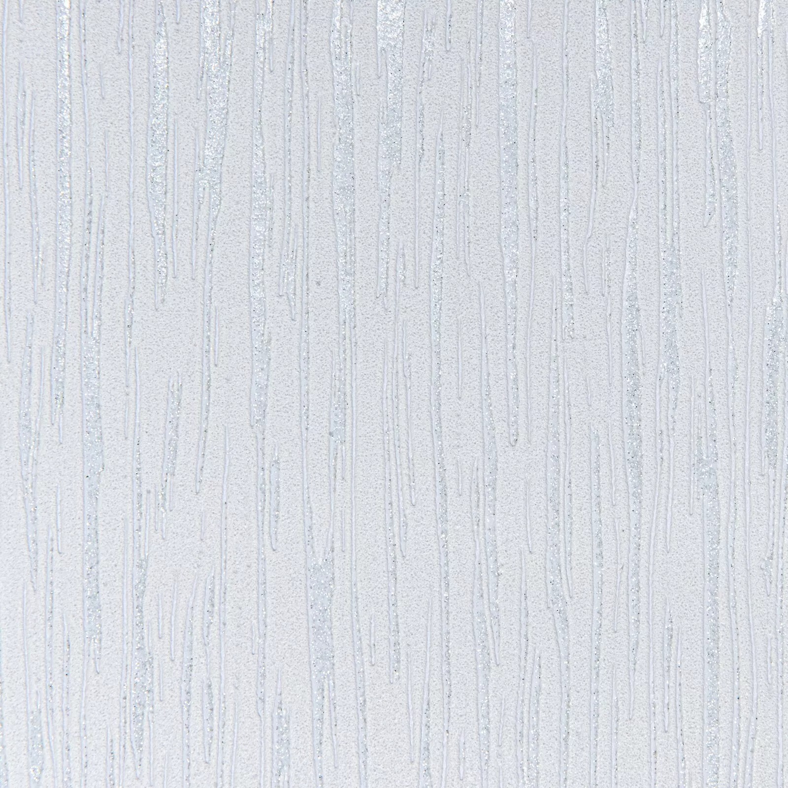 Plain Light Grey Silver Textured Wallpaper - Image 3
