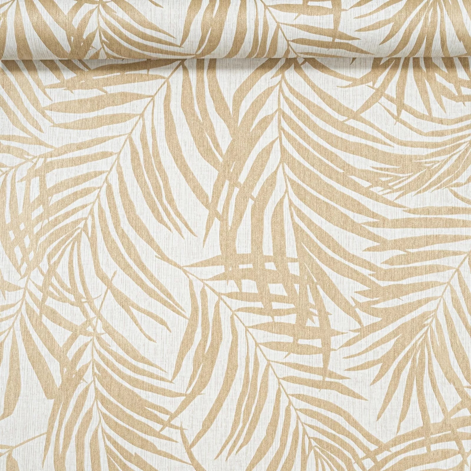 Off White Beige Leaf Wallpaper Textured Thick Slightly Imperfect Living Room - Image 8