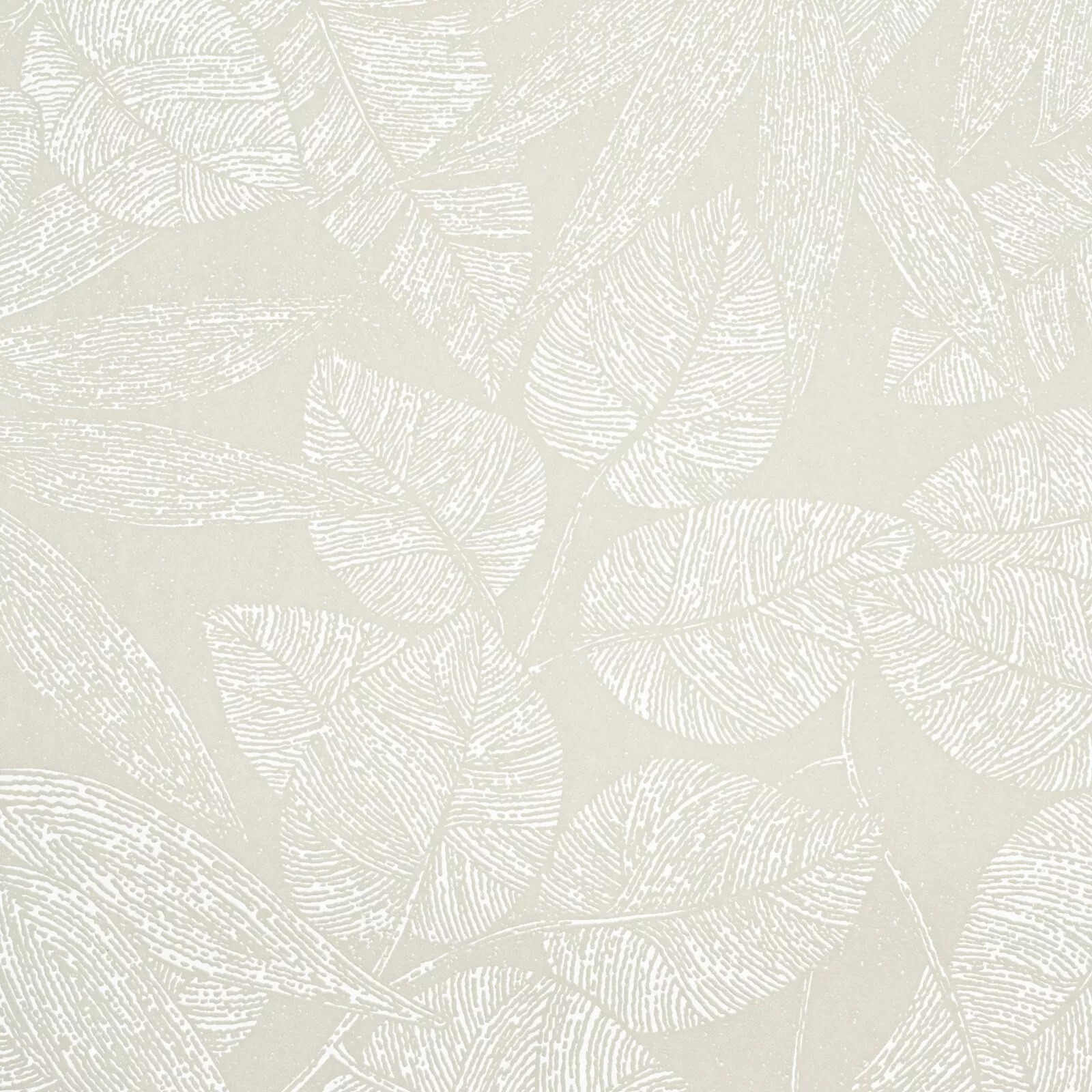 Pale Green Leaf Thick Vinyl Slight Imperfect Textured Wallpaper - Image 2