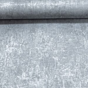 Plain Distressed Charcoal Slate Grey Wallpaper