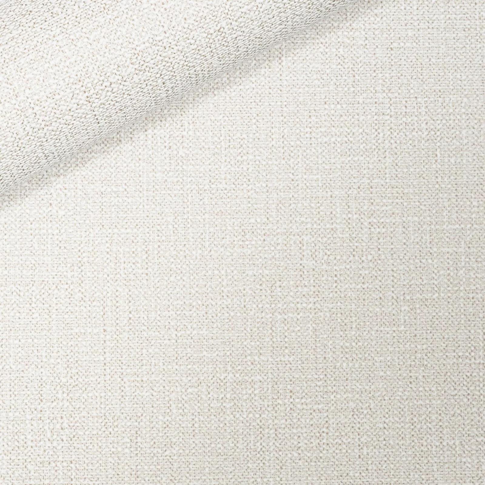 Grey Beige Tones Linen Effect Textured Non-Woven Vinyl Wallpaper - Image 7