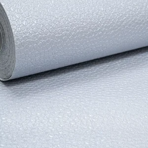 Plain Shale Blue Grey Textured Wallpaper