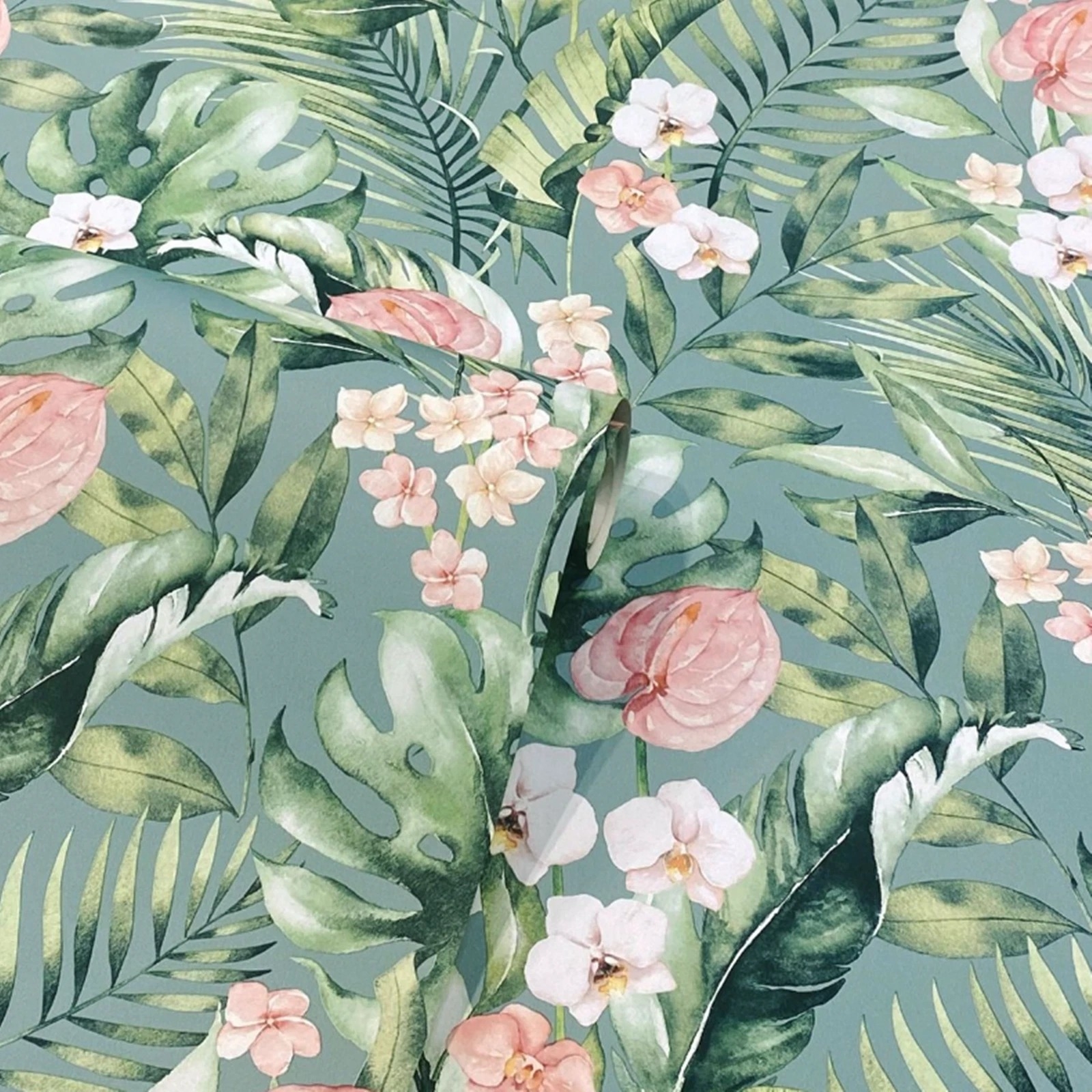 Tropical & Exotic Leaf Wallpapeer - Image 4