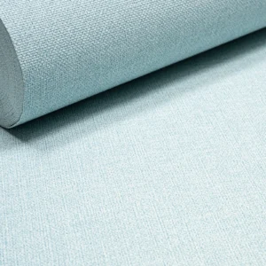 Light Blue Linen Effect Slightly Imperfect