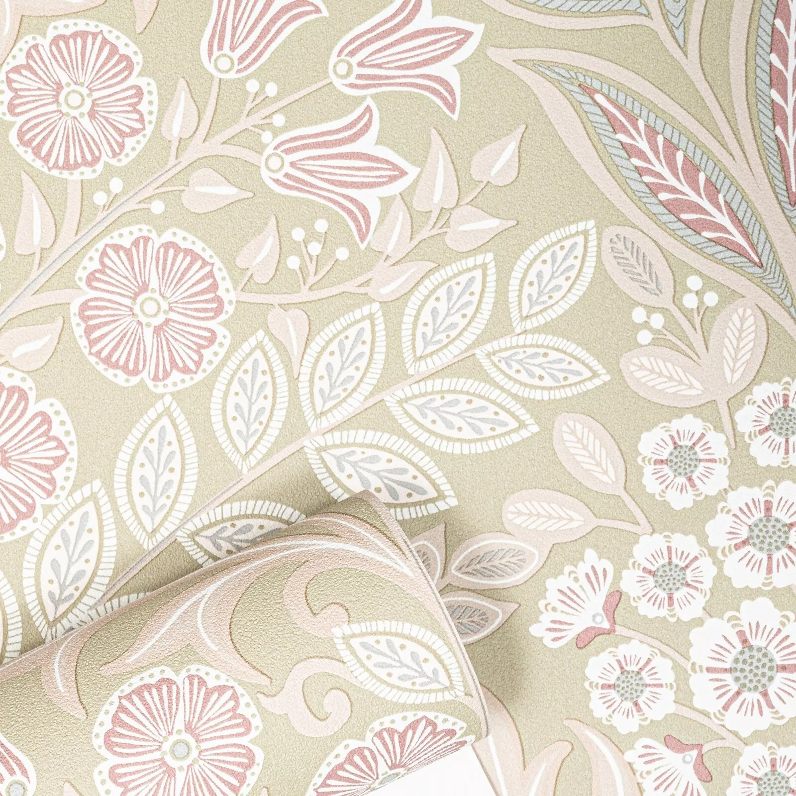 Floral Tropical Slightly Imperfect Wallpaper - Image 4