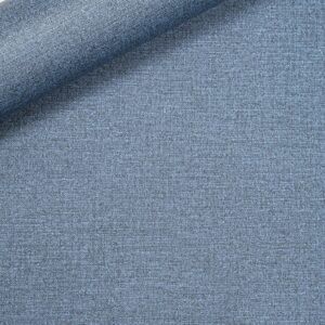 Linen Effect Wallpaper in Blue