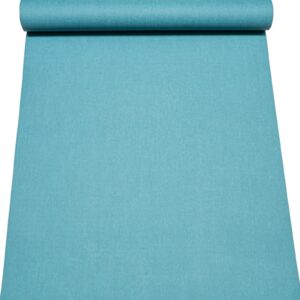 Rasch Teal Blue Smooth Wallpaper 552836