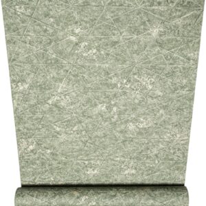 Green Geometric Gold Wallpaper