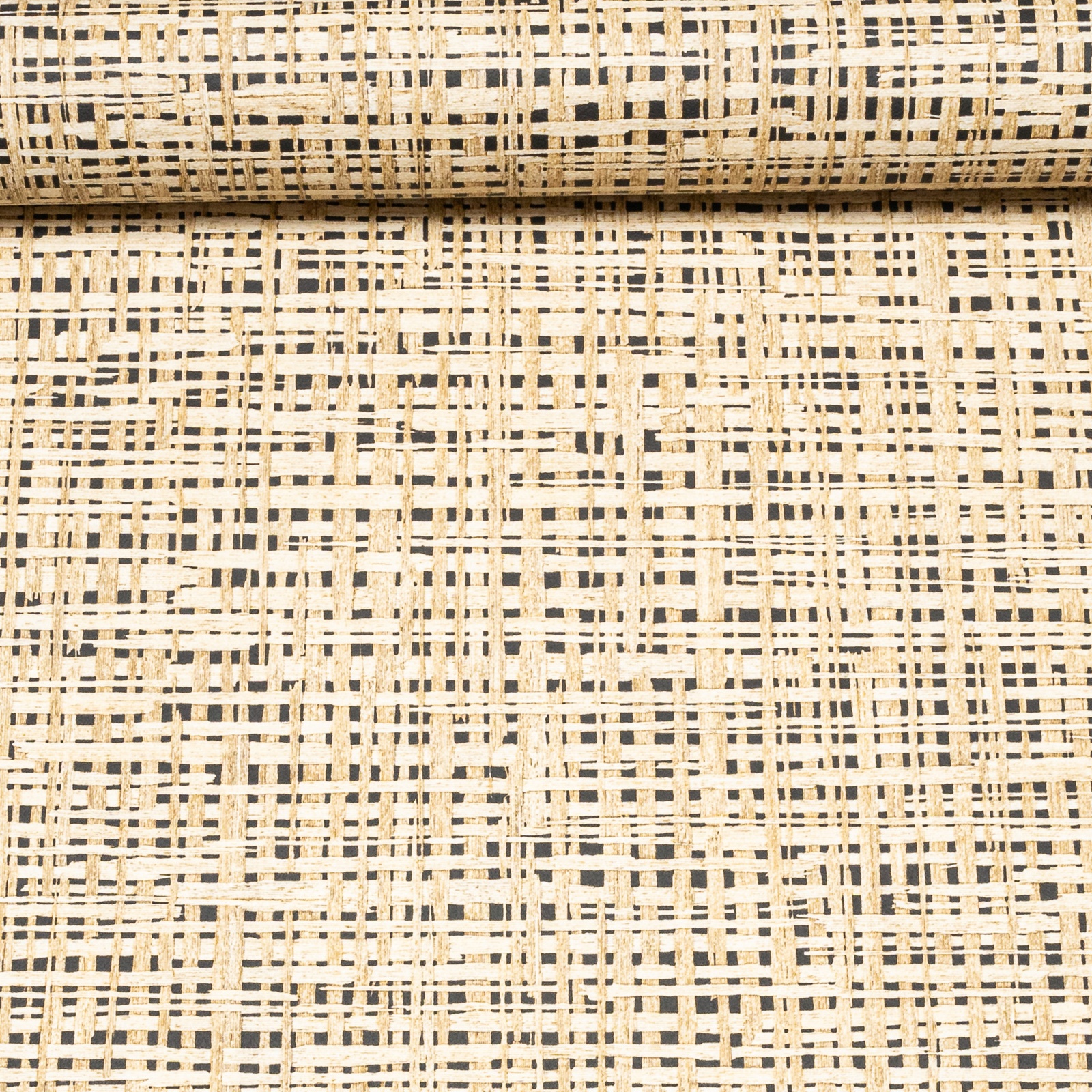 Brown Weave Effect Wallpaper - Image 4