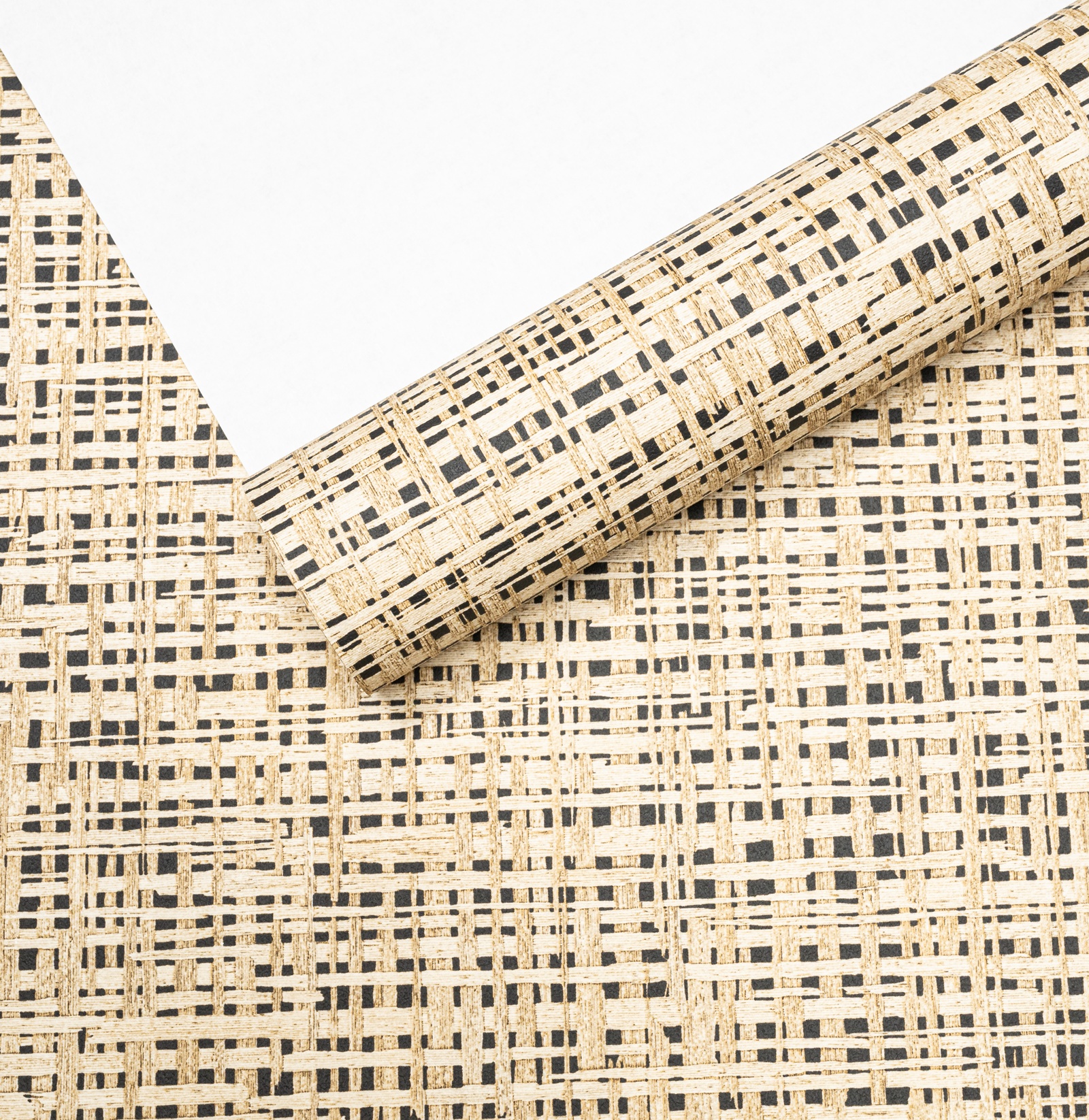 Brown Weave Effect Wallpaper - Image 5