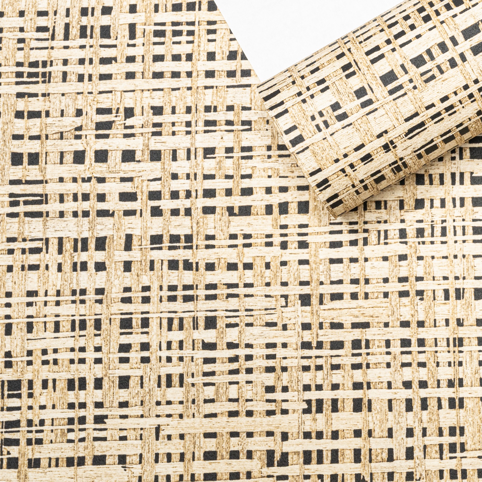 Brown Weave Effect Wallpaper - Image 6