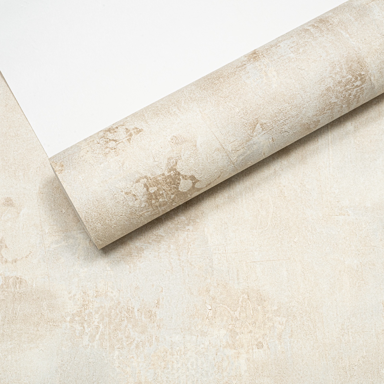 Plain Concrete Gold Metallic Textured Wallpaper A65204 - Image 4