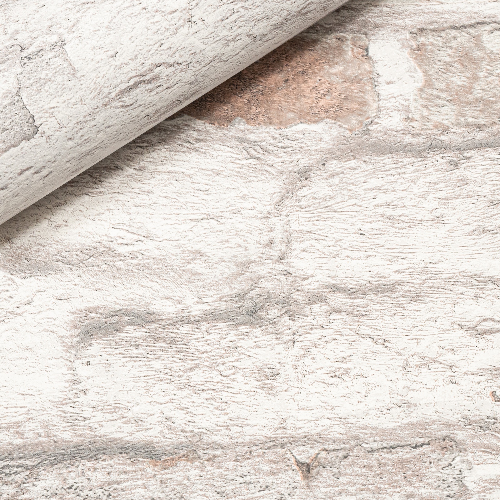 Grey 3D Brick Effect Slightly Imperfect Wallpaper - Image 4