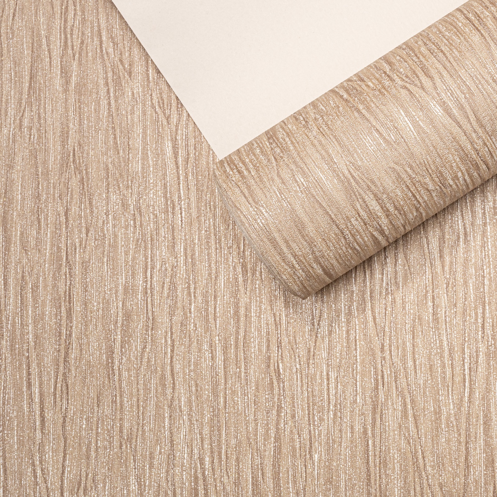 Plain Gold Glitter Shimmer Textured Thick Slightly Imperfect Wallpaper - Image 6