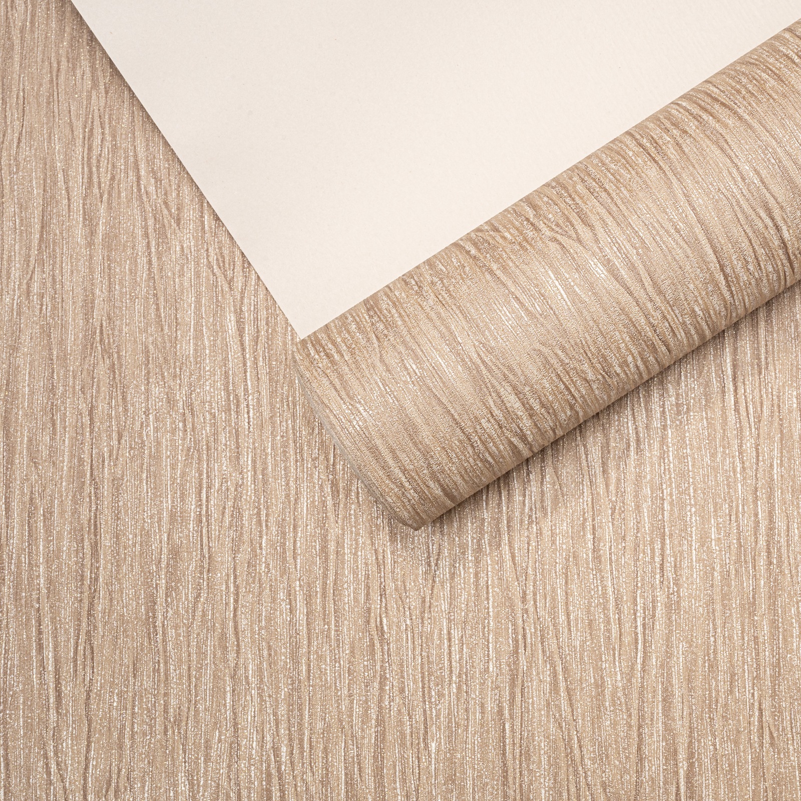 Plain Gold Glitter Shimmer Textured Thick Slightly Imperfect Wallpaper - Image 4
