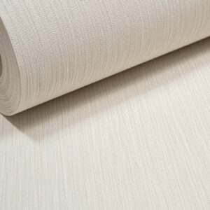 White Stripe Glitter Shimmer Wallpaper Textured Free Match Vinyl