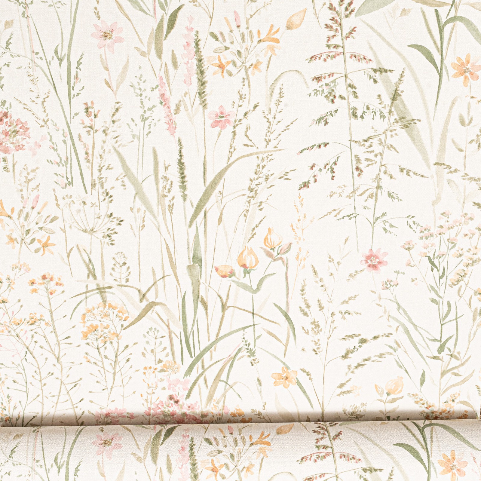 Off White Floral Wallpaper Slightly Imperfect - Image 9
