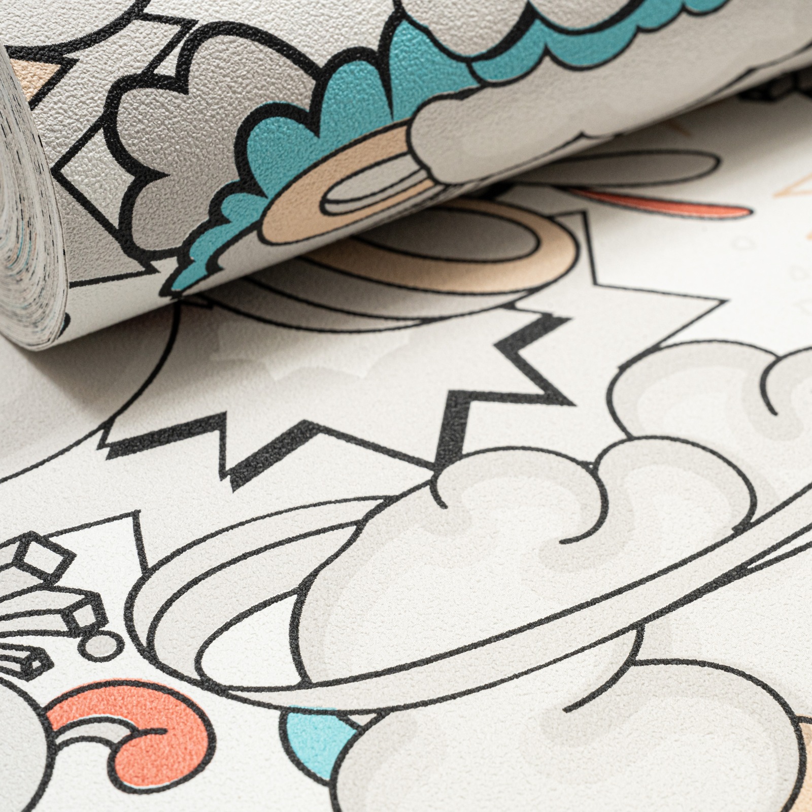 Kids Space Wallpaper Slightly Imperfect Feature Wall - Image 3