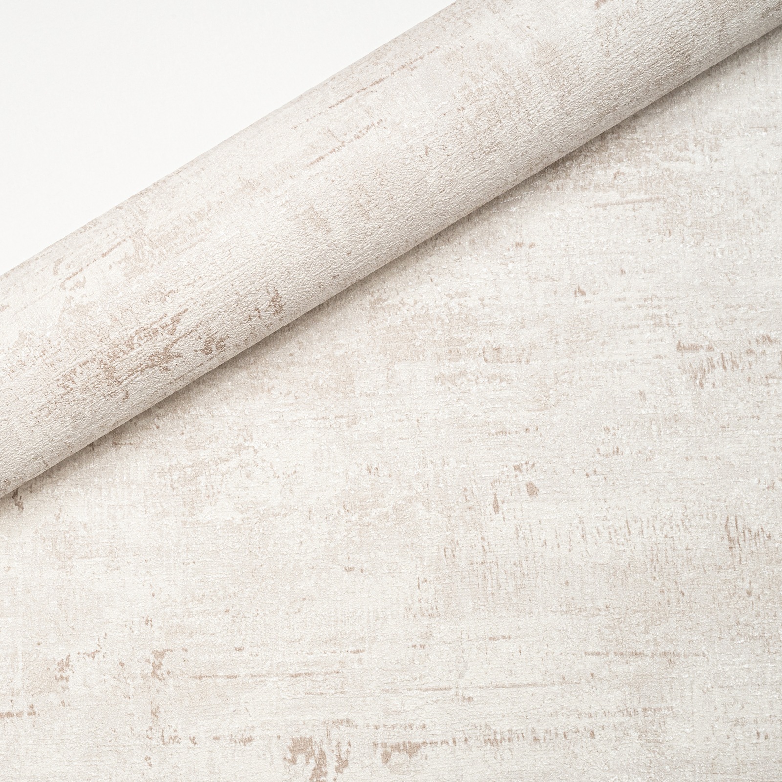 Plain Off White Textured Wallpaper Silver Metallic Shimmer Slightly Imperfect - Image 4