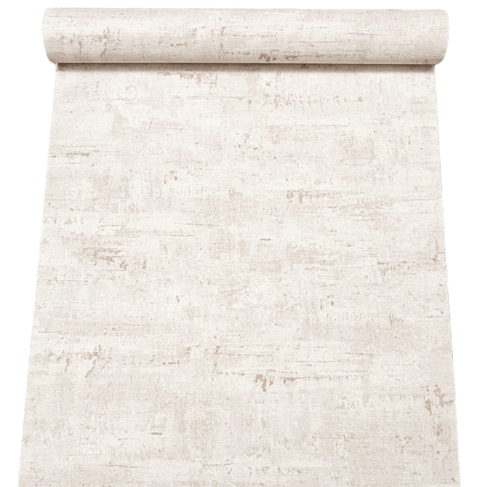 Plain Off White Textured Wallpaper Silver Metallic Shimmer Slightly Imperfect - Image 2