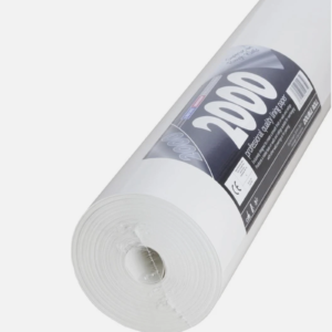 2000 Grade Lining Paper - Double Roll 20m x 53cm Anaglypta Plain Wallpaper Thick