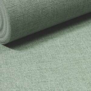 Plain Green Wallpaper Slightly Textured  Vinyl