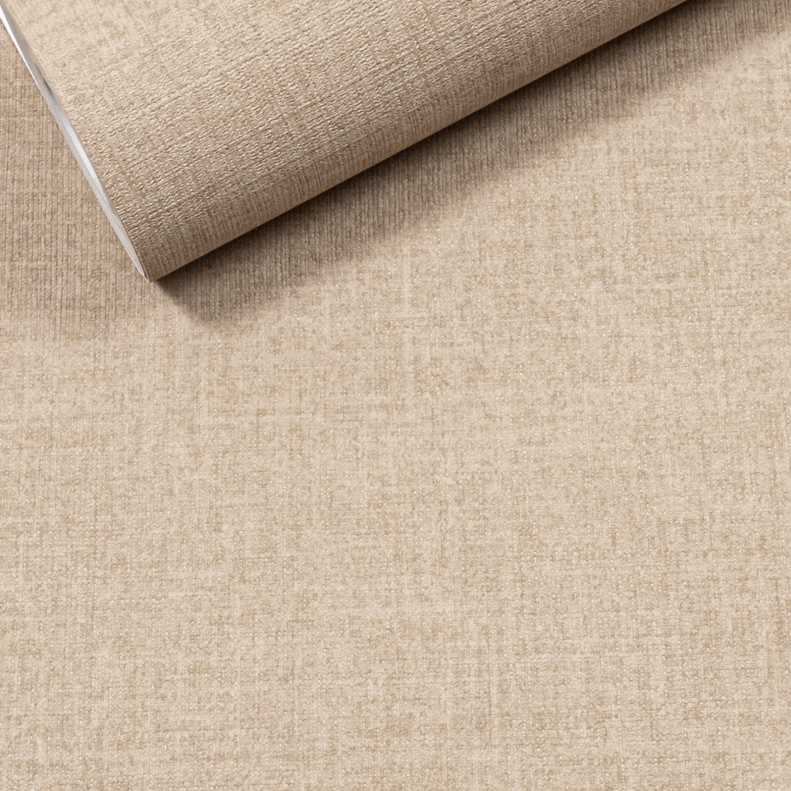 Linen Effect Burnt Orange Brown Tones Wallpaper Slightly Imperfect - Image 6