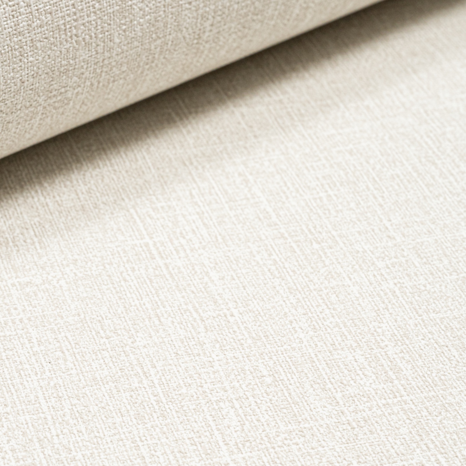 Beige Off White Linen Effect Wallpaper Texutred Slightly Imperfect Vinyl - Image 9