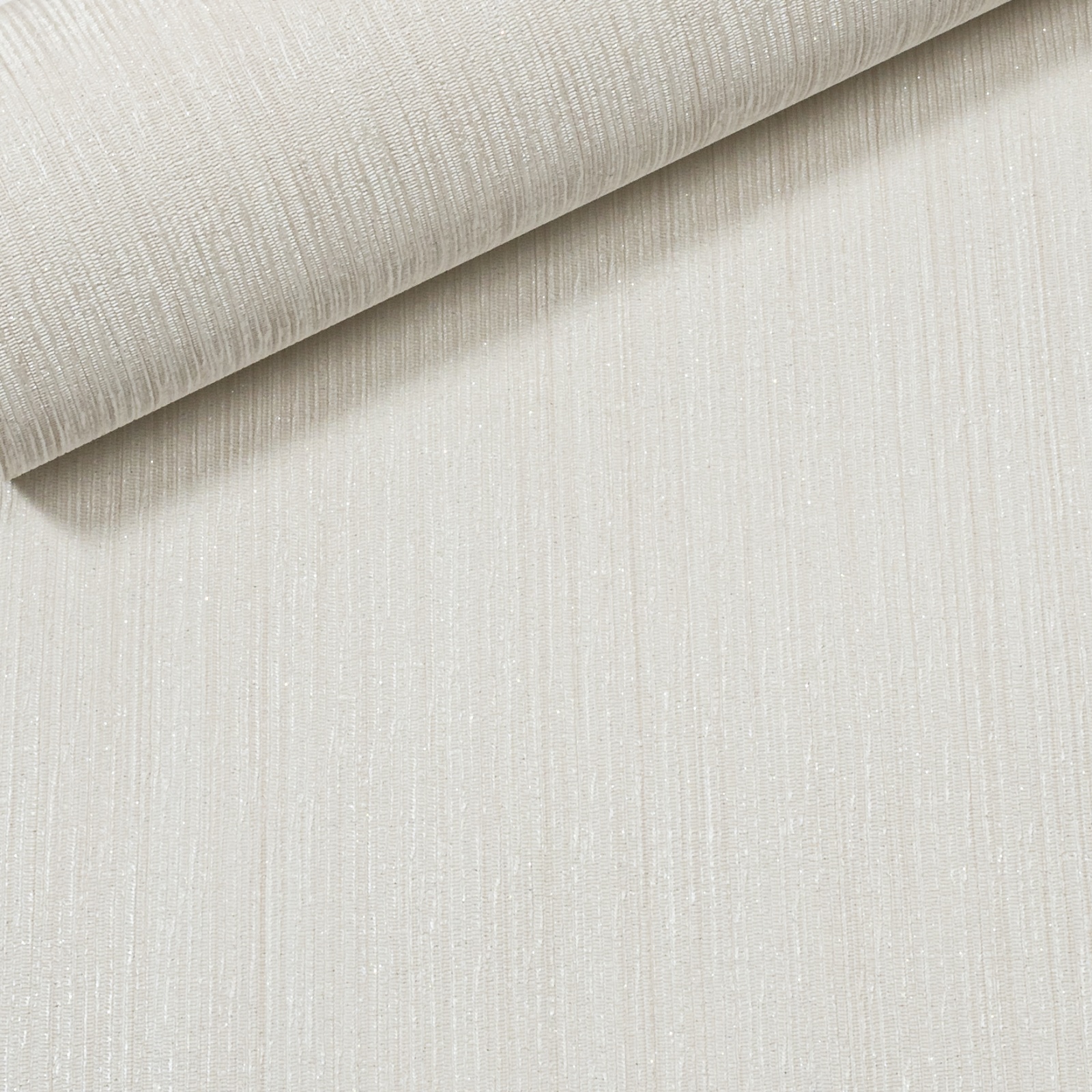 Plain Ivory Glitter Shimmer Wallpaper Off White Slightly Imperfect Textured - Image 6