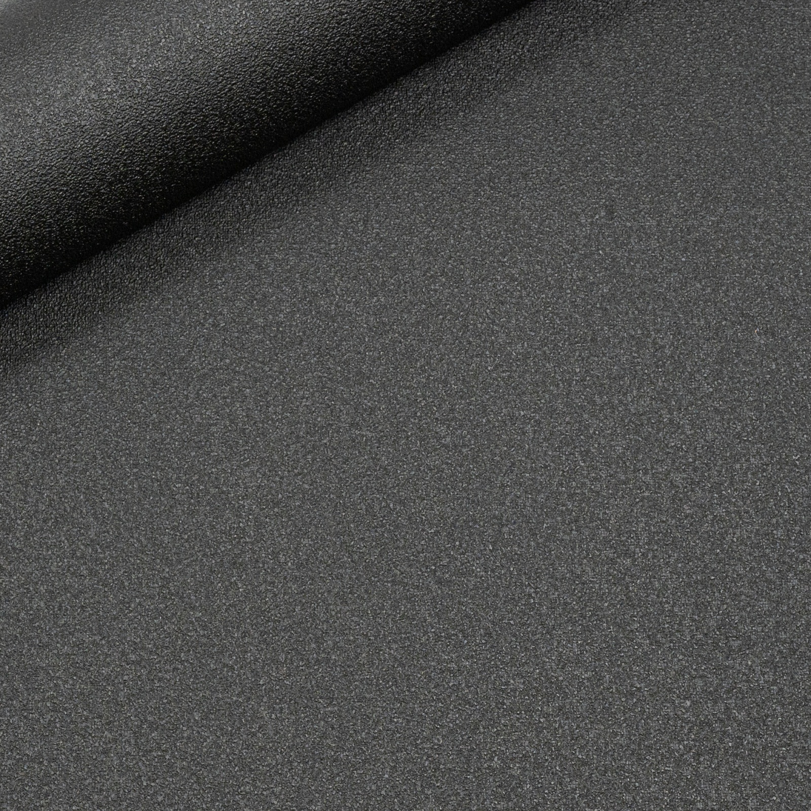 Plain Black Textured Wallpaper Slightly Imperfect Vinyl - Image 8