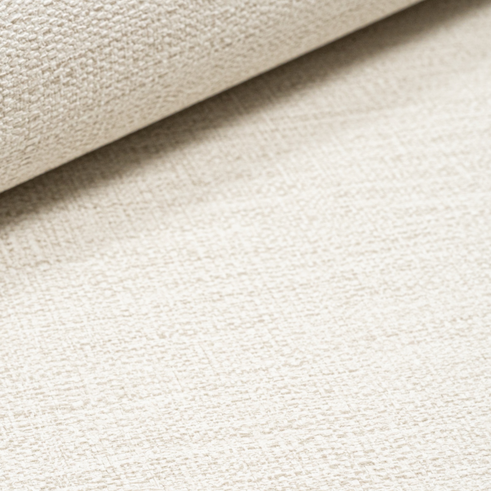 Off White Linen Effect Wallpaper Textured Slightly Imperfect Vinyl - Image 9