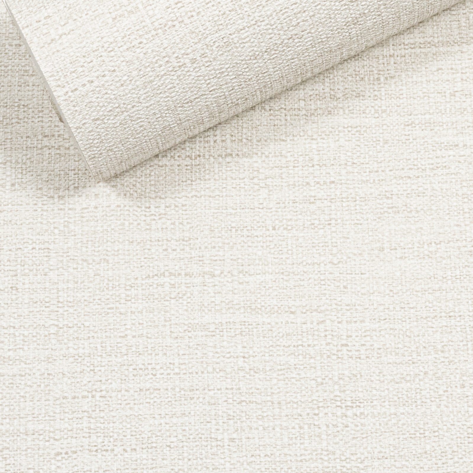 Off White Linen Effect Wallpaper Textured Slightly Imperfect Vinyl - Image 7