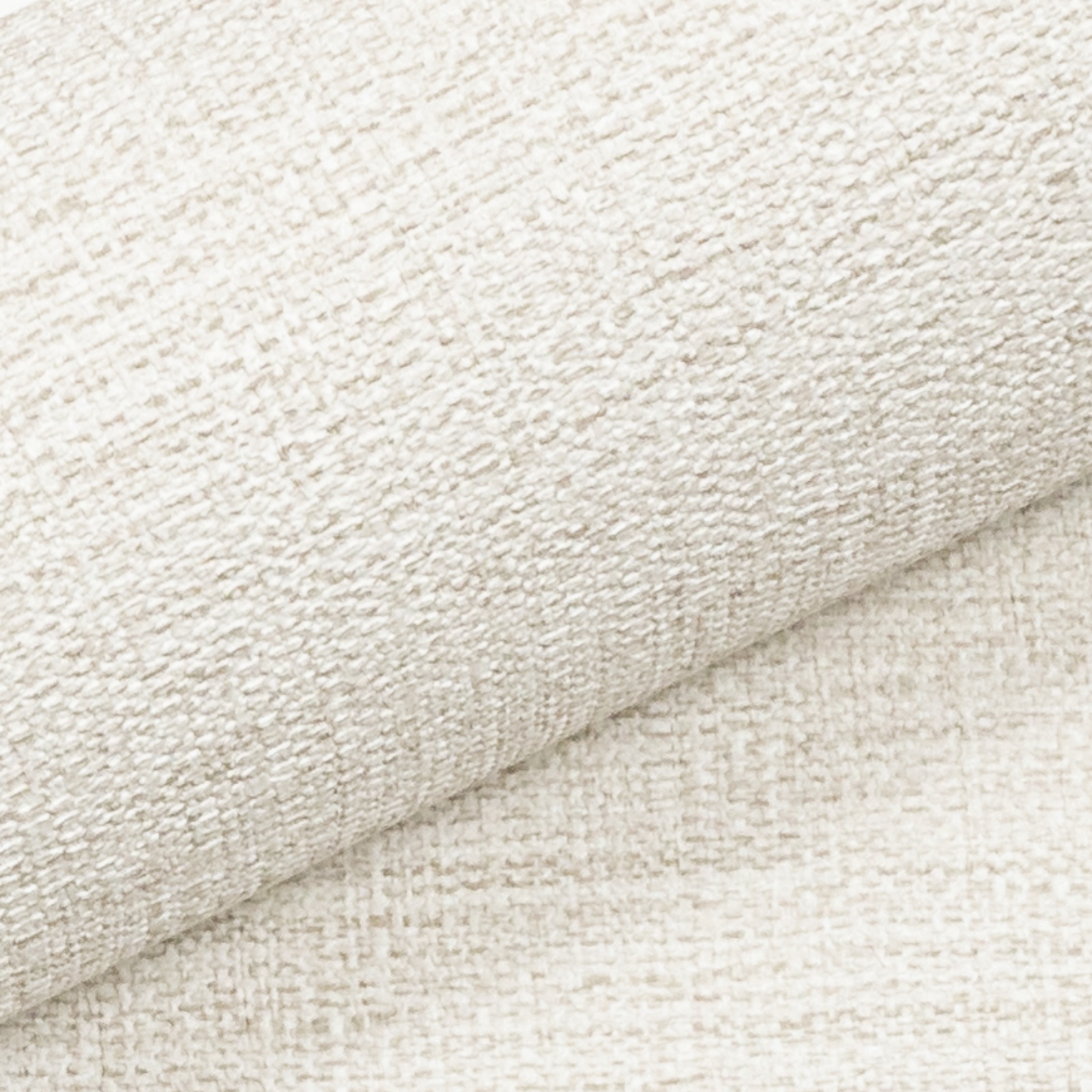 Off White Linen Effect Wallpaper Textured Slightly Imperfect Vinyl - Image 5