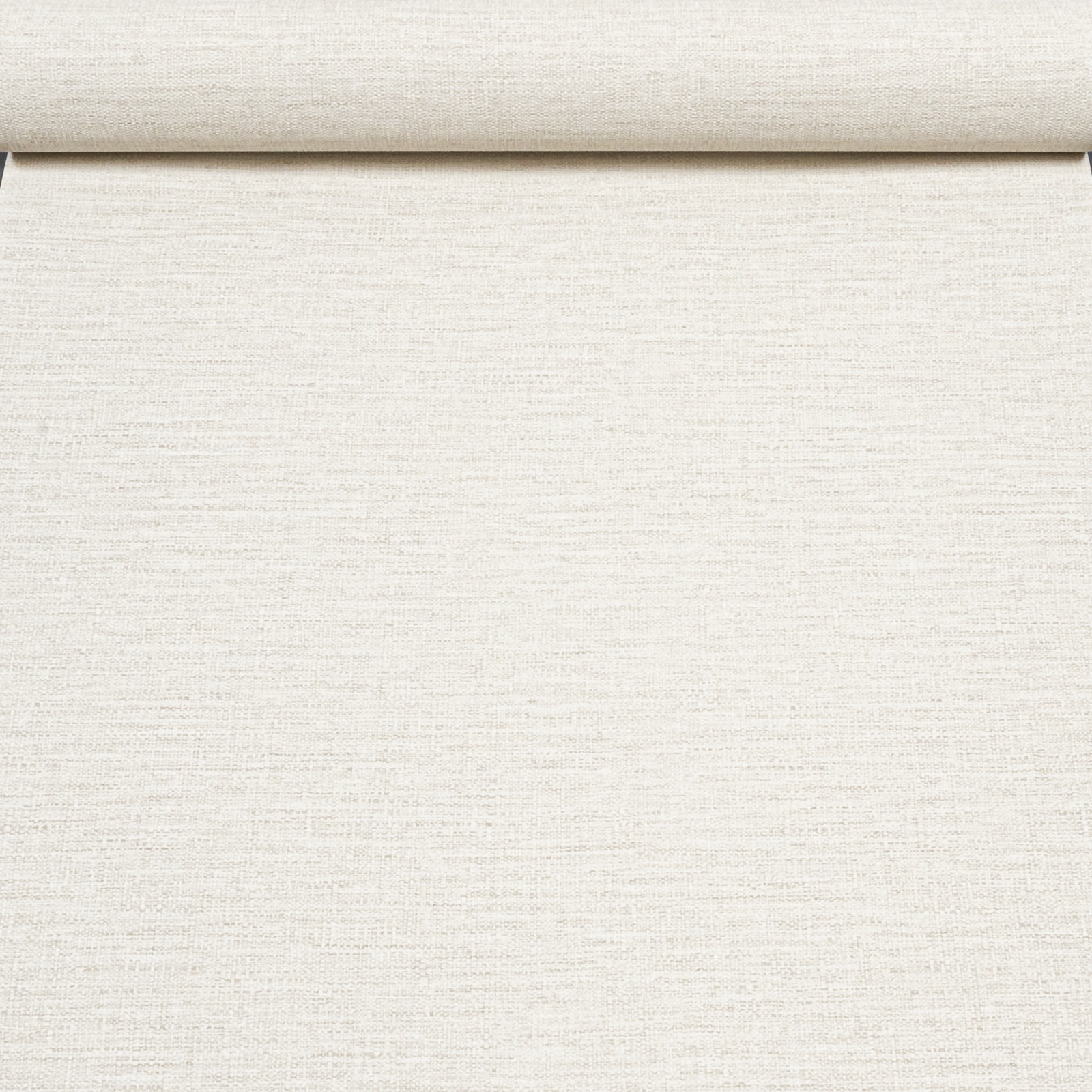 Off White Linen Effect Wallpaper Textured Slightly Imperfect Vinyl - Image 4