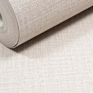 Taupe Grey Mix Linen Effect Wallpaper Silver Glitter Shimmer Slightly Imperfecy Vinyl