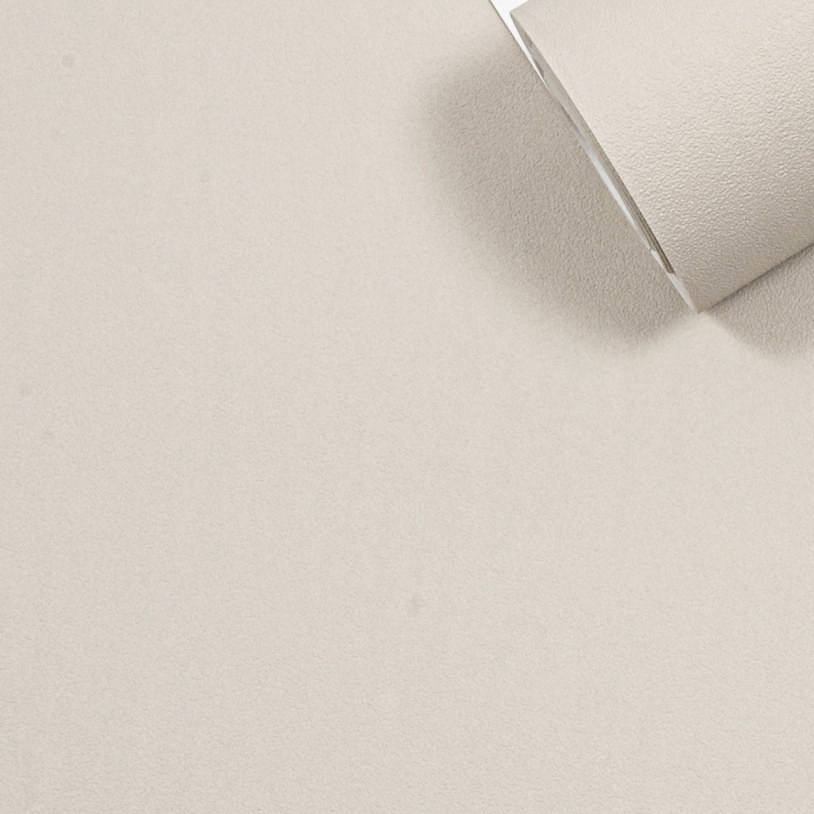 Beige Grey Tones Off White Wallpaper Plain Textured Slightly Imperfect Vinyl - Image 6