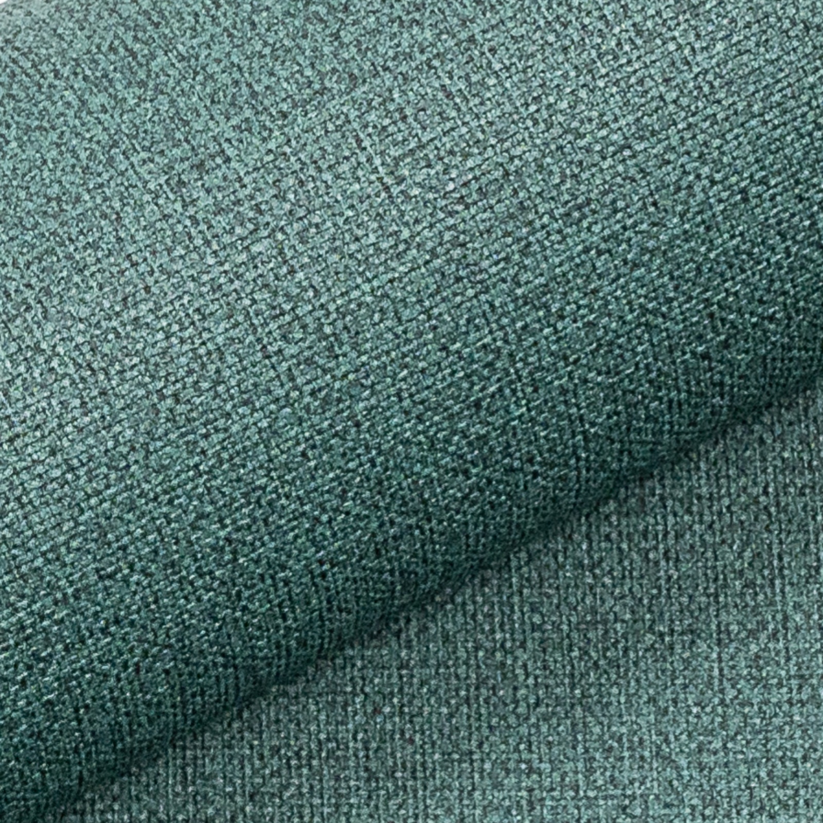 Green Linen Effect Wallpaper Plain Slightly Imperfect Vinyl - Image 5