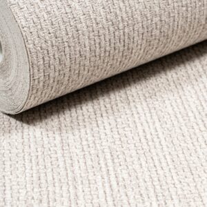 Plain Grey Weave Effect Wallpaper Textured Slightly Imperfect Vinyl