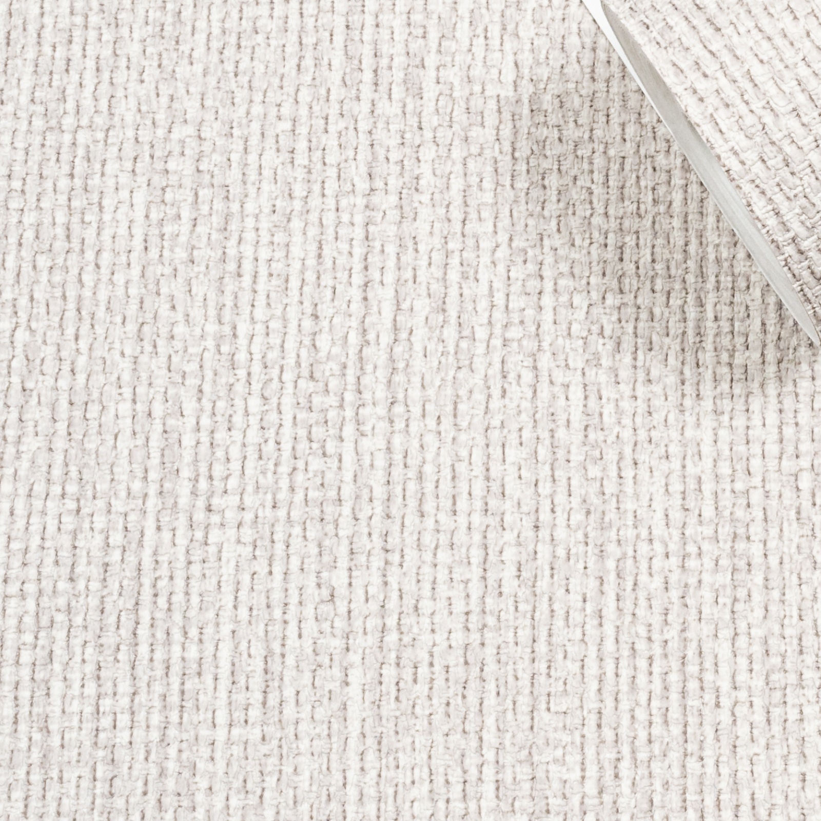 Plain Grey Weave Effect Wallpaper Textured Slightly Imperfect Vinyl - Image 8