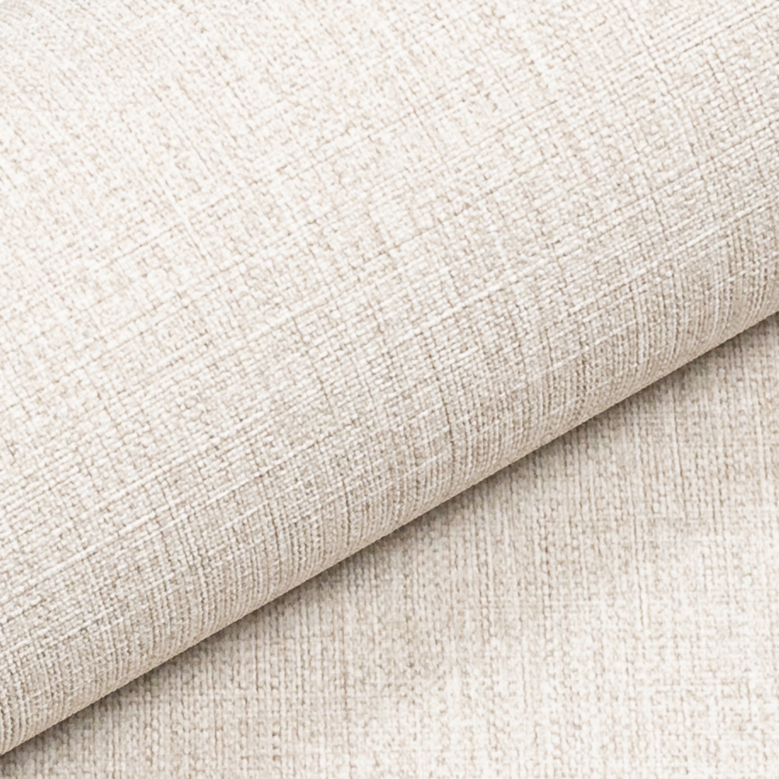 Plain Beige Linen Effect Wallpaper Slightly Imperfect Vinyl - Image 6