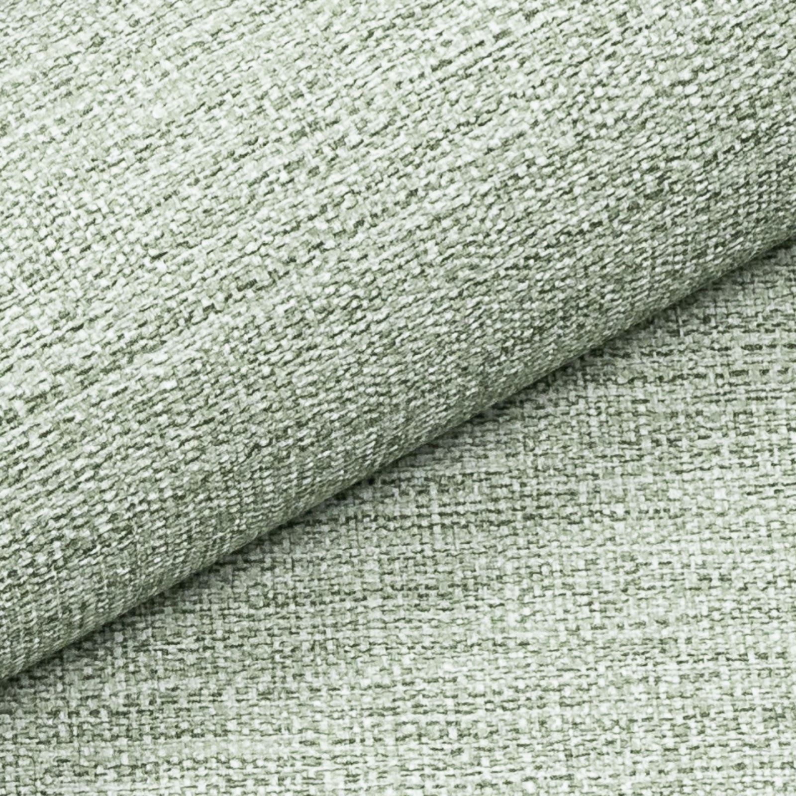 Green Linen Effect Wallpaper Plain Slightly Imperfect Vinyl - Image 6