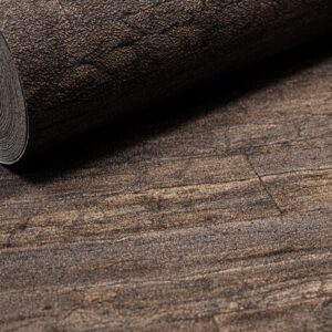 Brown Wood Effect Wallpaper Textured Thick Paste The Wall