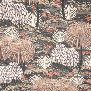 Black Multi Tropical Wallpaper Textured Vinyl Paste The Wall