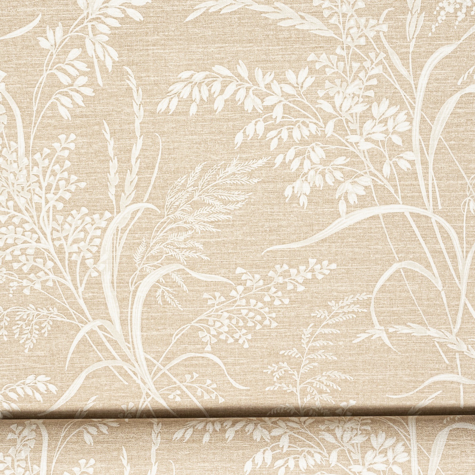 Brown Floral Wallpaper Textured Thick Vinyl Slightly Imperfect - Image 9