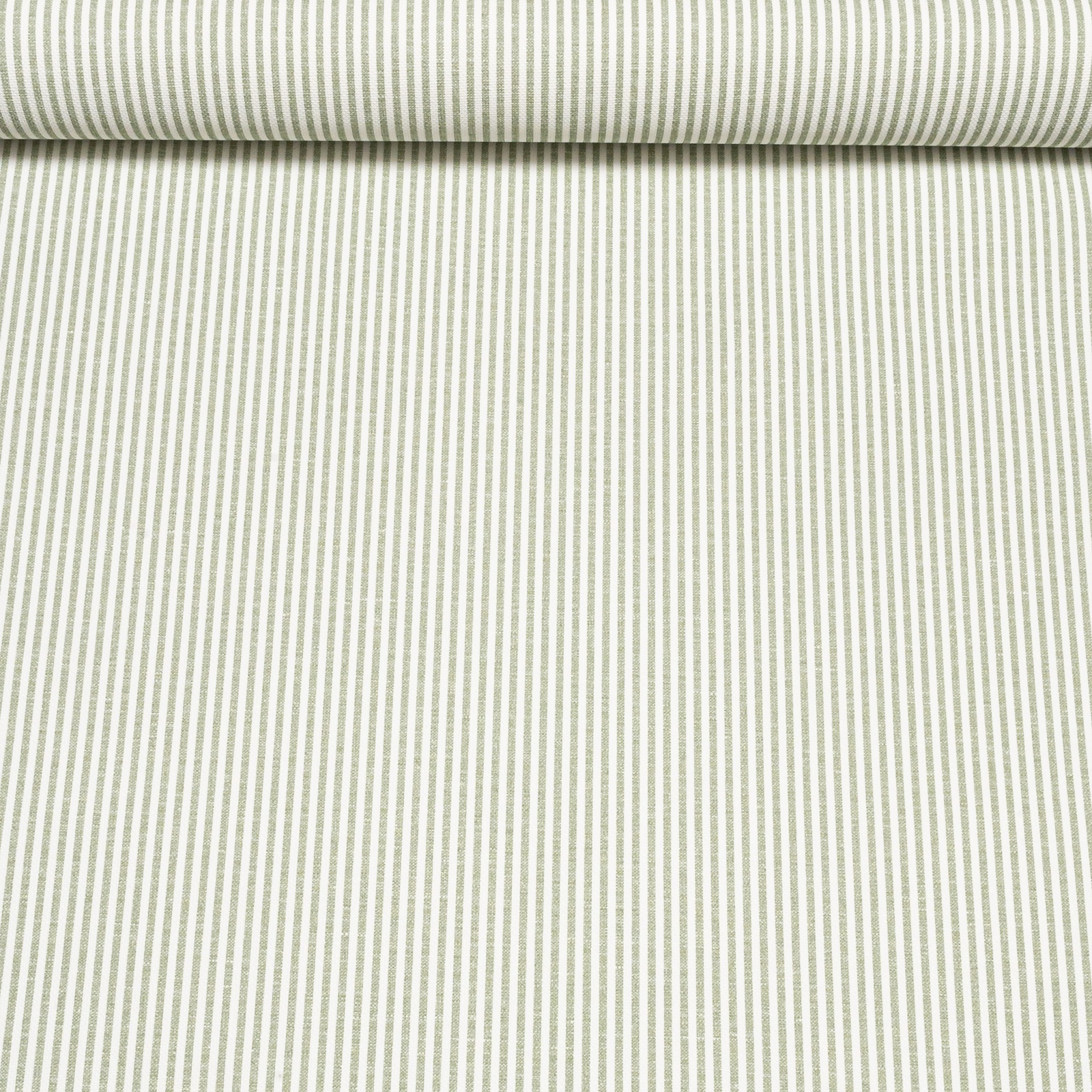 Green White Stripe Wallpaper Textured Slightly Imperfect Vinyl - Image 8