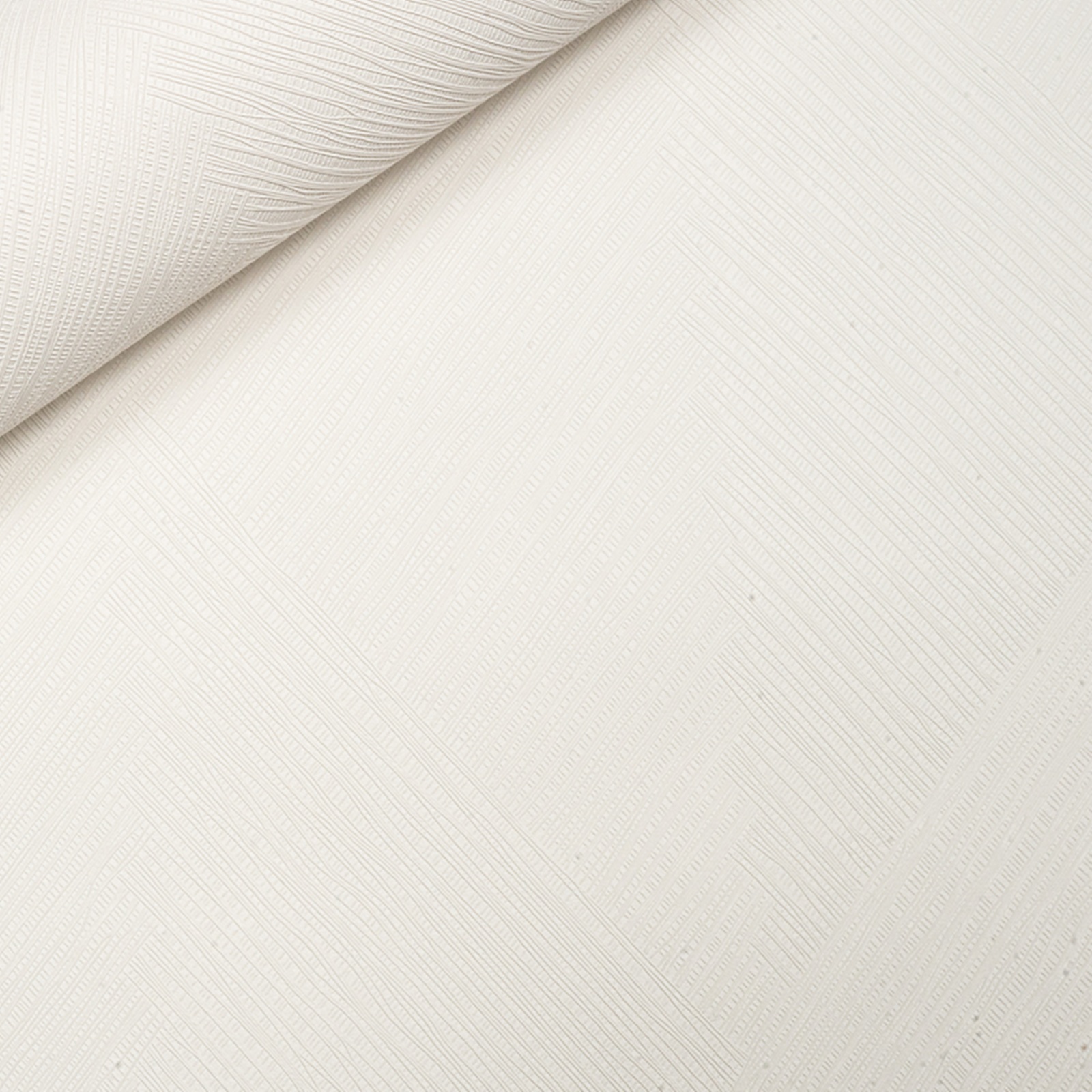 White Weave Effect Wallpaper Plain Slightly Imperfect Vinyl - Image 7