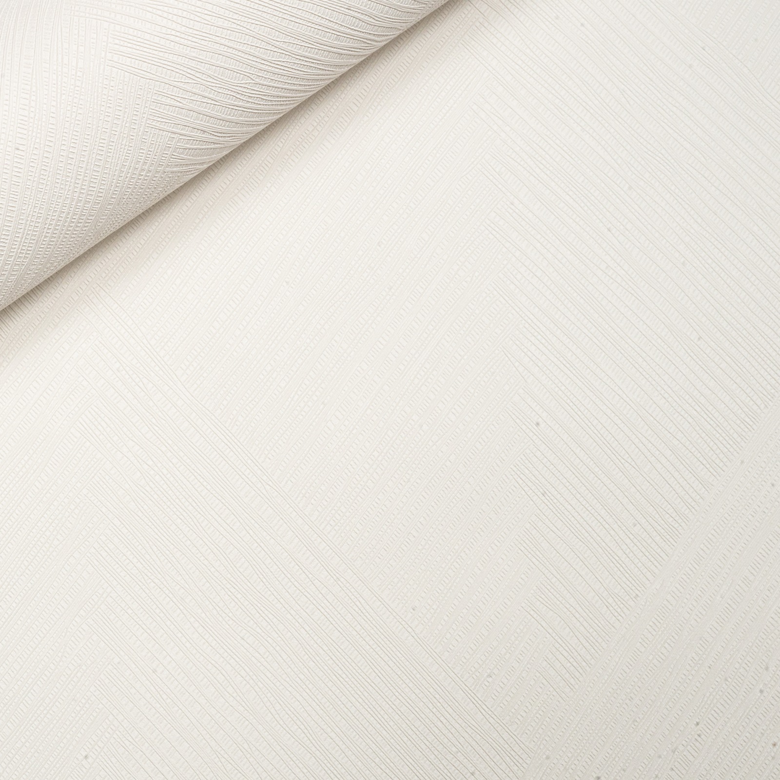 White Weave Effect Wallpaper Plain Slightly Imperfect Vinyl - Image 4