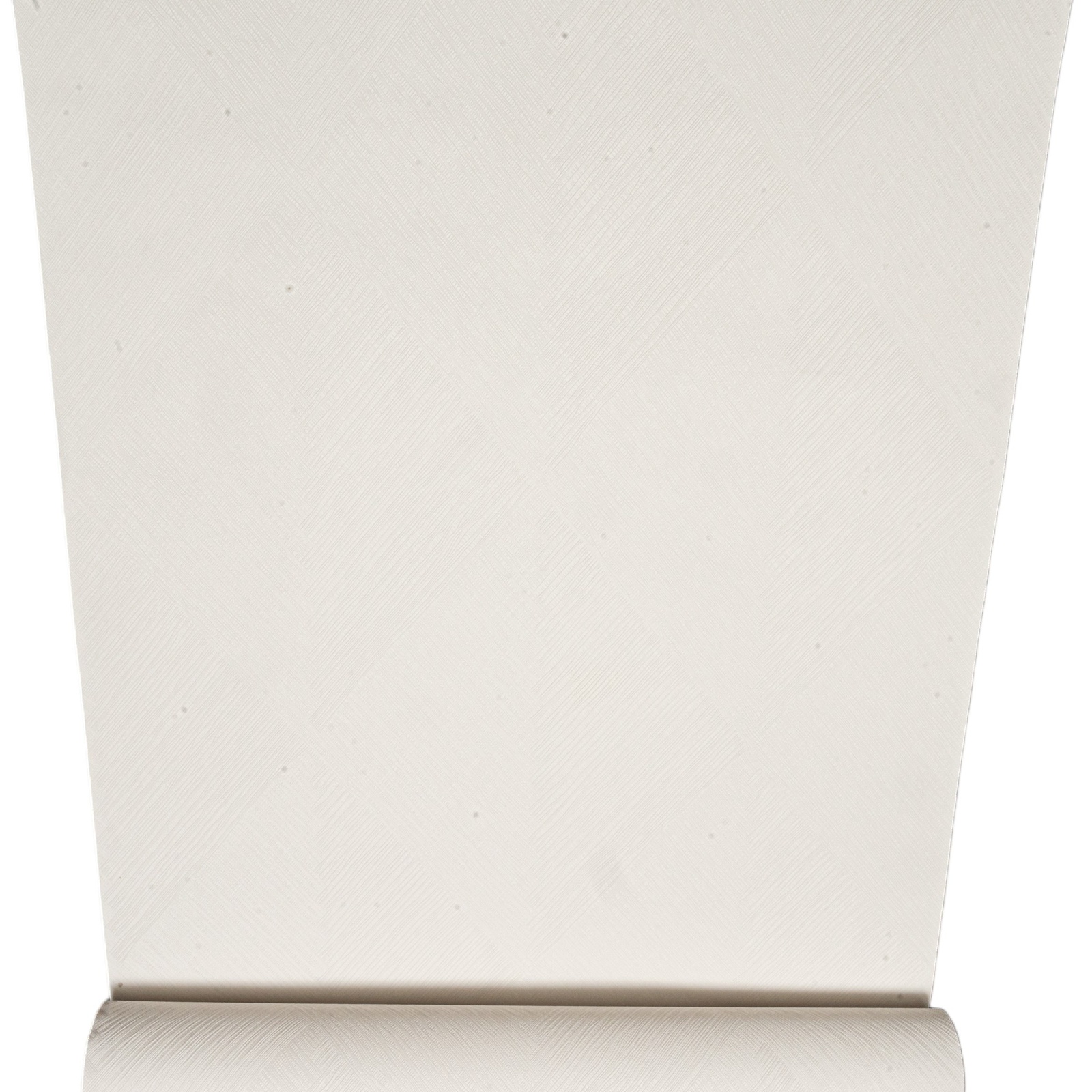 White Weave Effect Wallpaper Plain Slightly Imperfect Vinyl - Image 2